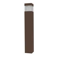 Morris Selectable watt 120/277 volt CCT Selectable Dimmable LED Square Bollard