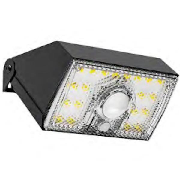 10 Watt  4000K  Non-Dimmable LED Solar Flood Light