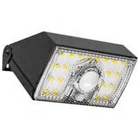 Morris 10 Watt  4000K  Non-Dimmable LED Solar Flood Light