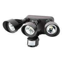 Morris 36 Watt 120/240 Volt Bronze 3000K Natural White LED Security Light with Motion Sensor