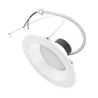 Morris 6" 10/15/22 watt 120/277 volt CCT Selectable Dimmable LED Recessed Downlight