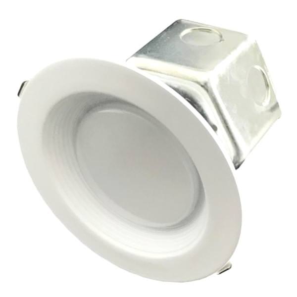 4" 10 Watt 120 volt 4000K Dimmable LED Recessed New Construction Kit