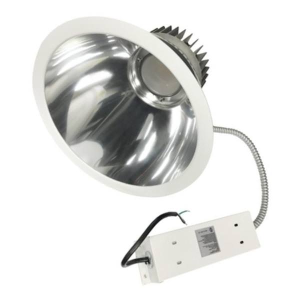 10" 40 Watt 120/277 volt 5000K Dimmable LED Commercial Recessed Kit