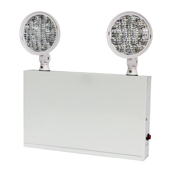 120/277 volt White New York City Code Compatible LED Exit Sign