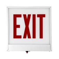 Morris 120/277 volt LED Chicago Code Exit Sign