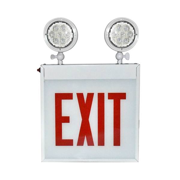120/277 volt LED Chicago Code Exit Sign With Battery Backup