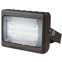 Morris 15 Watt 120/277 volt 4000K Natural White Bronze LED Flood Light