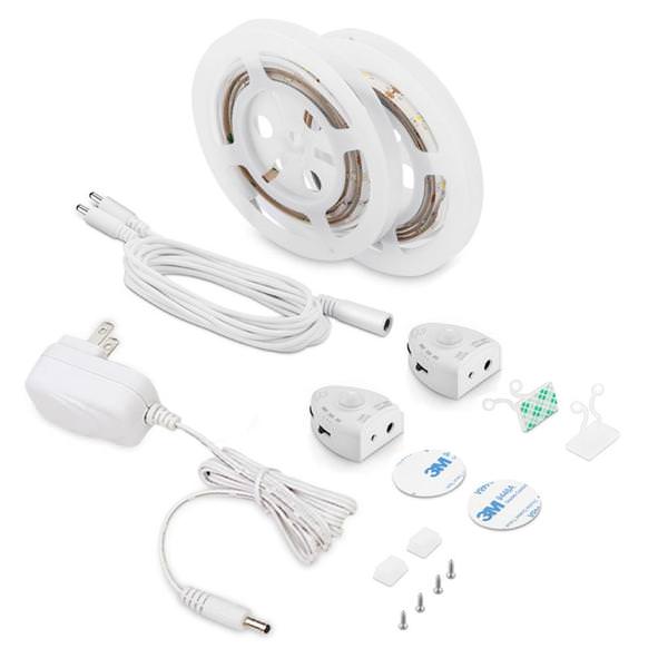 4' 3 watt 12 volt 3000K Natural White (2 Pack)