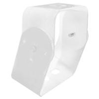 Morris White Trunnion Mount For Use with 20-80 watt Architectural Floods