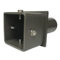 Morris 4" Square Short Tenon for Square Pole