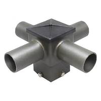 Morris 4" 90° Square Bracket for Pole Top 4 Tenon