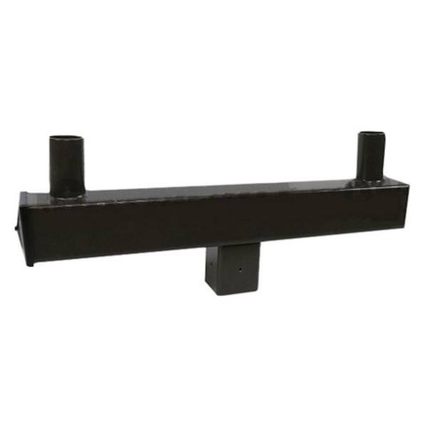 2 4" Arms Bronze Powder Coated Stainless Steel Square Bracket for Pole Mount Applications