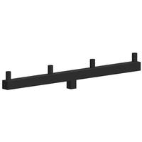 Morris 2 4" Arms Powder Coated Bronze Heavy Duty Aluminum Steel Square Bracket