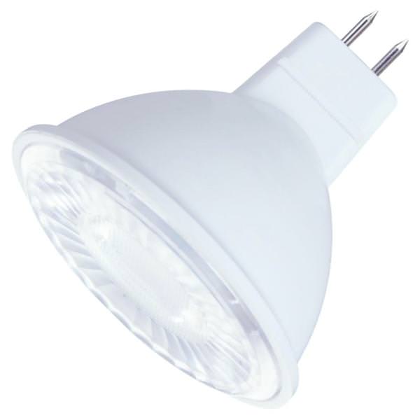 6 watt 12 volt MR16 Bi-Pin Base 3000K Natural White Dimmable LED Flood