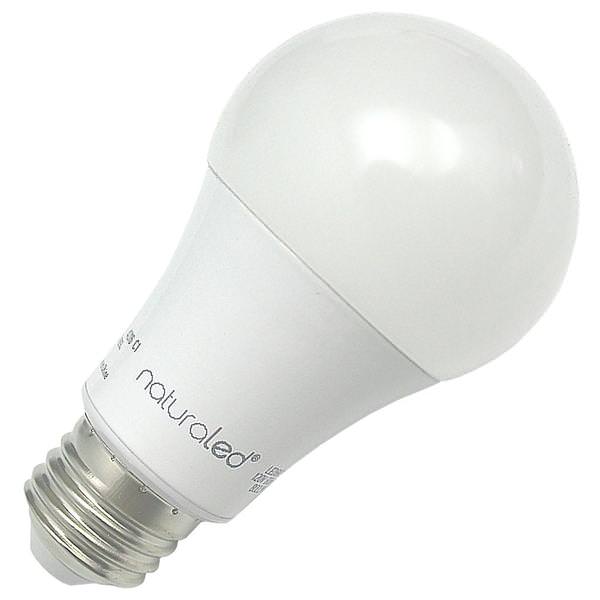 9 watt 120 volt A19 Medium Screw Base 5000K Daylight LED