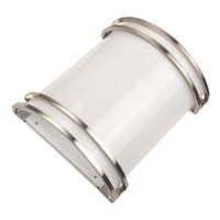 naturaLED 23 watt 120 volt White Acrylic Nickel 4000K Wall Sconce Dimmable LED Light Fixture