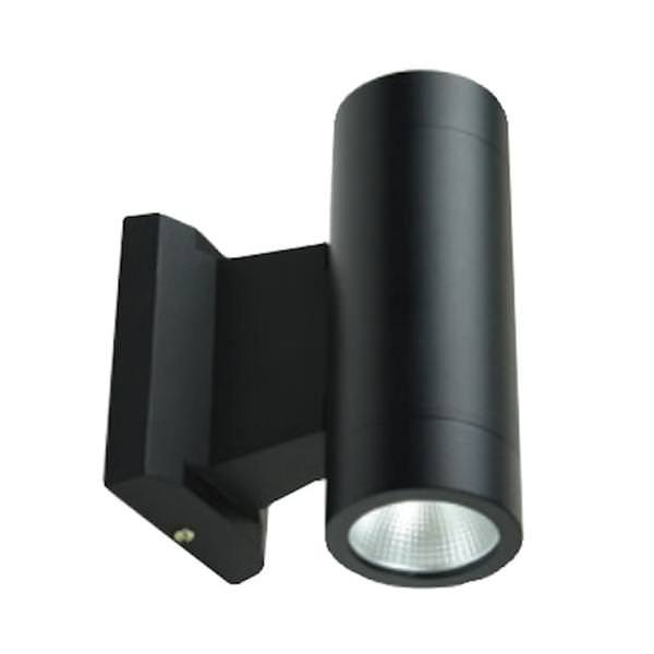 10 watt 120 volt 3000K Natural White Black Non-Dimmable LED Outdoor Wall Sconce