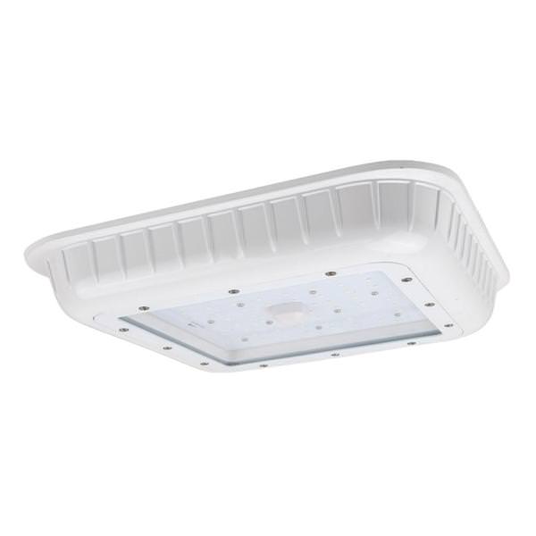 75 watt 120/277 volt 5000K Daylight White LED Canopy Fixture