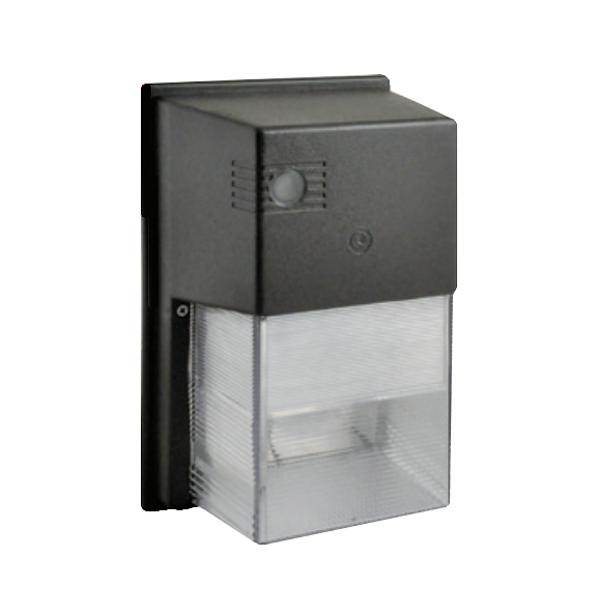 13 watt 120/277 volt Black 5000K Daylight  Non-Dimmable LED Security Light with Photocell