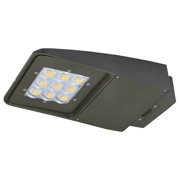 75 watt 120/277 volt 3000K Natural White Dark Bronze Dimmable LED Area Light