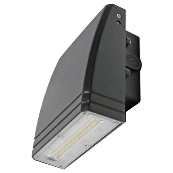 15 watt 120/277 volt 5000K Daylight Black Cutoff LED Wall Pack