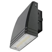 naturaLED 15 watt 120/277 volt 5000K Daylight Black Cutoff LED Wall Pack