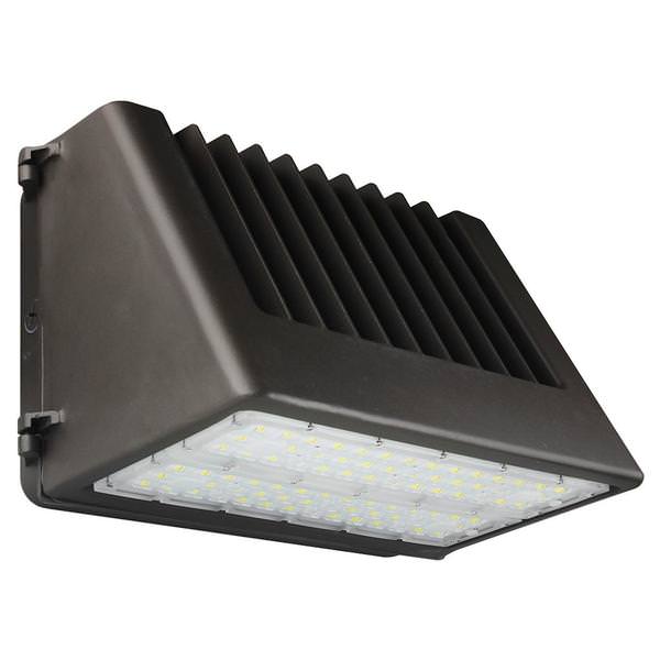 120 watt 120/277 volt 4000K Cool White Bronze Dimmable LED Wall Pack