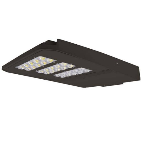 240 watt 120/277 volt 3000K Natural White Dark Bronze Dimmable LED Area Light