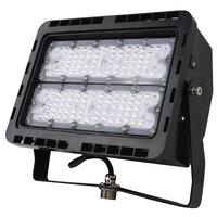 NaturaLED 100 watt 120/277 volt 4000K Cool White Black Dimmable LED Flood