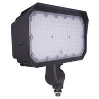 NaturaLED 100 watt 120/277 volt 5000K Daylight Black Dimmable LED Flood Light