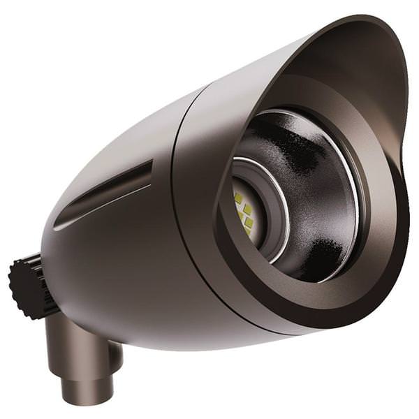 10 watt 120/277 volt 5000K Daylight Bronze LED Flood Light