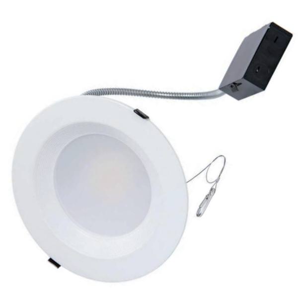 8" Selectable Wattage watt 120 volt CCT Selectable Dimmable Flush Mount LED Fixture
