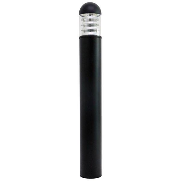 10/15/18 watt 120/277 volt CCT Selectable Round Louver Reflector LED Bollard