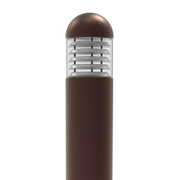 43" Selectable watt 120/277 volt CCT Selectable Bronze LED Bollard