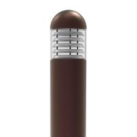 NaturaLED 43" Selectable watt 120/277 volt CCT Selectable Bronze LED Bollard