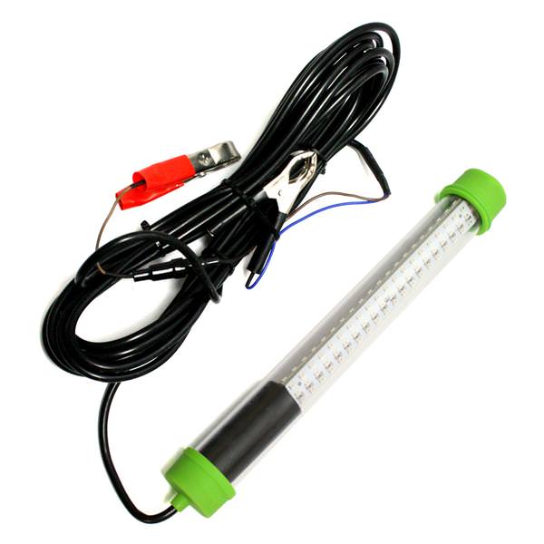 180 Green LEDs 1250 Lumens Submersible Fishing Light Flashlight