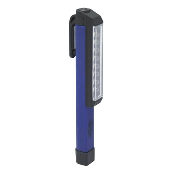 "Larry" Blue 60 Lumens 8 LED Flashlight (3 AAA Batteries Included)
