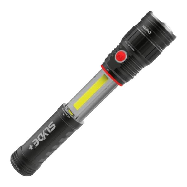 "SLYDE+" 300 Lumens Work Light LED Flashlight (4 AAA Batteries Included)