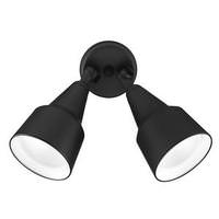 Nicor Black 120 volt Double Cone Flood Light