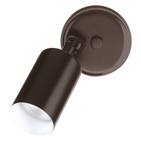 Black 120 volt Single Bullet Flood Light