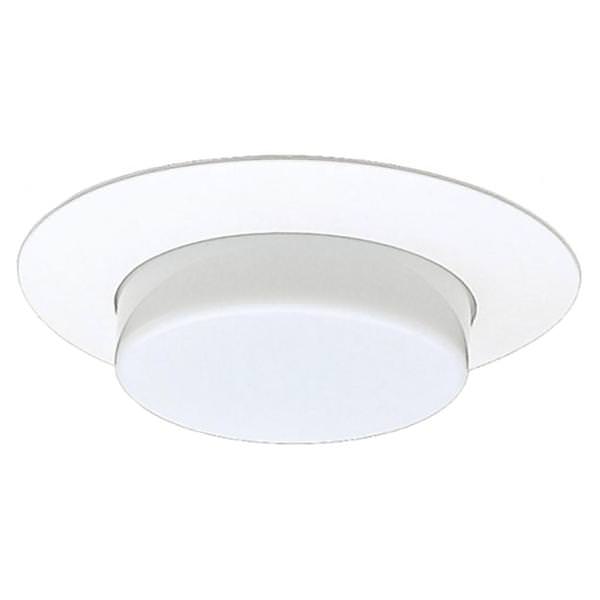 6" White Downlight Trim