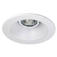 Nicor 4" White Recessed Baffle Trim