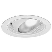 Nicor 6" White Regressed Eyeball Trim