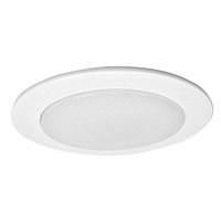 Nicor 4" White Downlight Trim