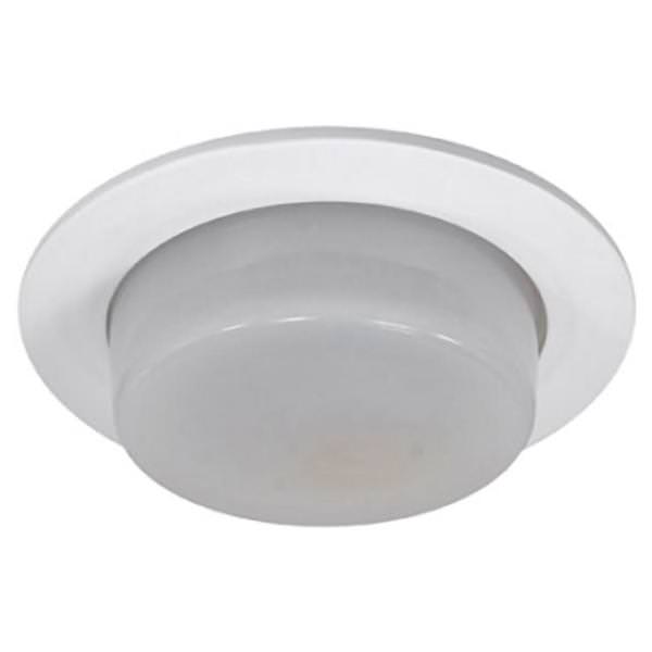 4" White Downlight Trim