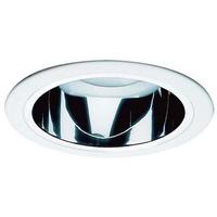 Nicor 6" White Baffle Trim