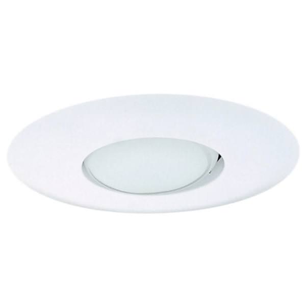 6" White Downlight Trim