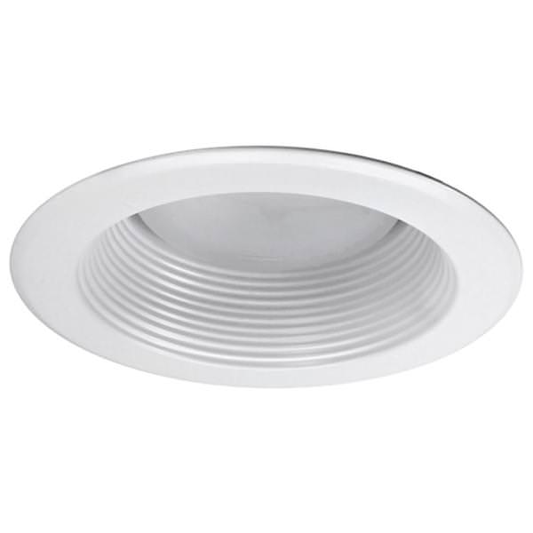 5" White Baffle Trim