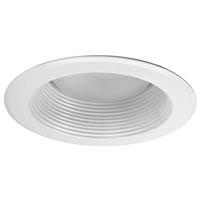 Nicor 5" White Baffle Trim