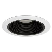 Nicor 6" Black Baffle Trim